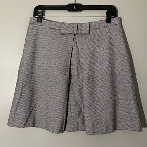 LOFT Black and White Skirt